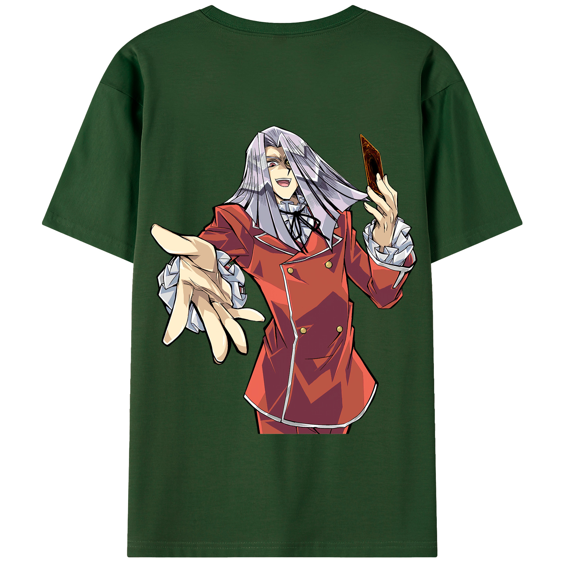 （画像用） 遊☆戯☆王 Yu-Gi-Oh! 綿100％半袖Tシャツ（背面プリント）
